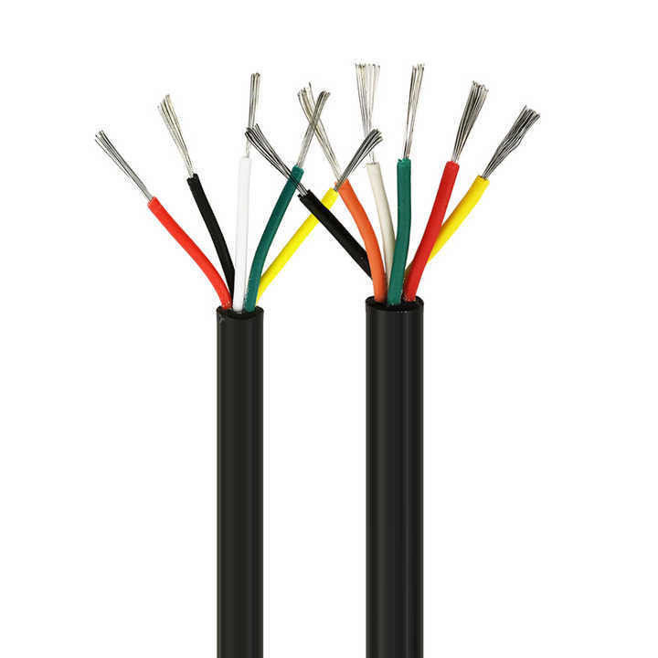 20AWG UL2464 Cable eléctrico de núcleo múltiple de 2 núcleos de PVC Cables de datos USB flexibles Rollo de cable USB Pago inicial Temperatura nominal -60 ± 200C