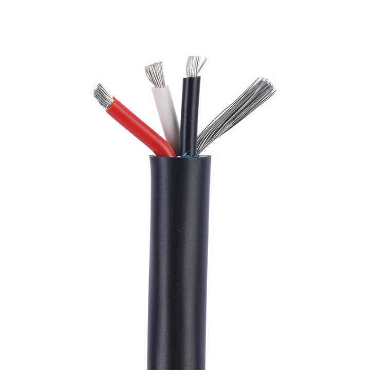 Cable eléctrico de 0,5 mm2 con revestimiento de caucho de PVC subterráneo flexible para un rendimiento suave