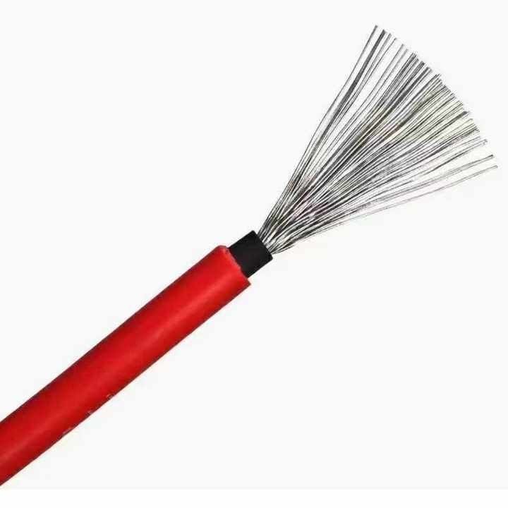 300.000kg Envase Peso Bruto Aislamiento 1500V Potencia Envase de PVC Cable solar fotovoltaico CC