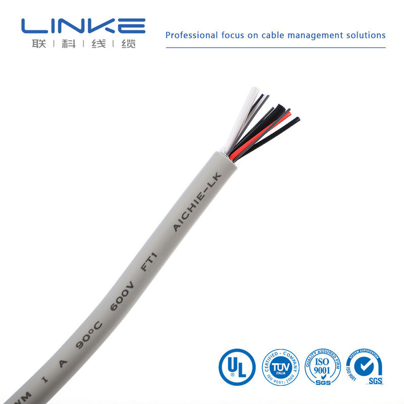 Cable de alimentación UL 2587 Cable de cobre aislante FEP resistente a los rayos UV para aparatos informáticos