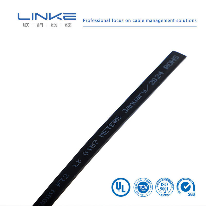 Cable plano nominal de 300 V con núcleo de cobre en la cubierta de PVC para aplicaciones automotrices e industriales