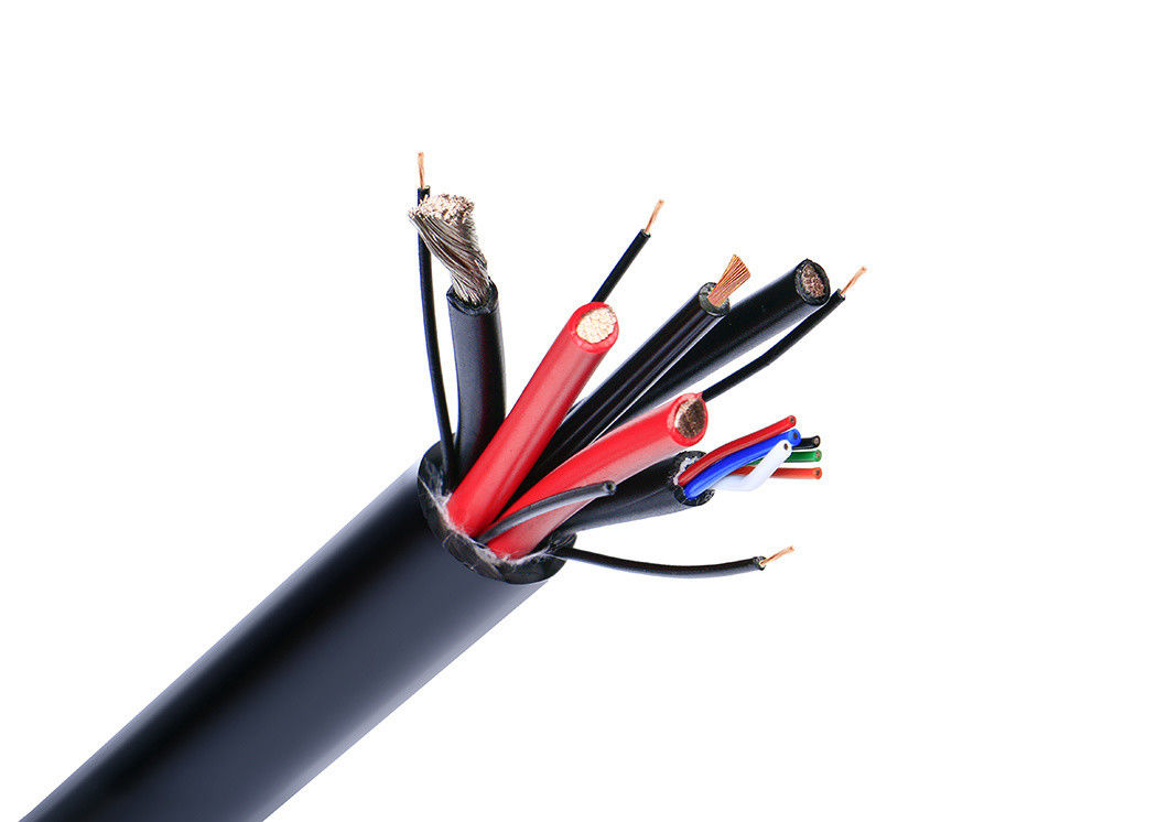 Alta flexibilidad, resistente al agua, personalizable, de varios núcleos, de cobre enlatado, cable de cadena de arrastre