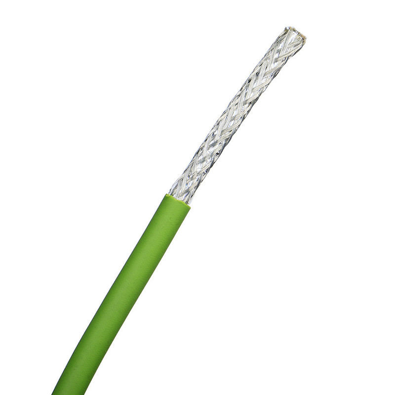 Cable de robótica de resorte de energía espiral enrollado de chaqueta de goma para enrollado suave