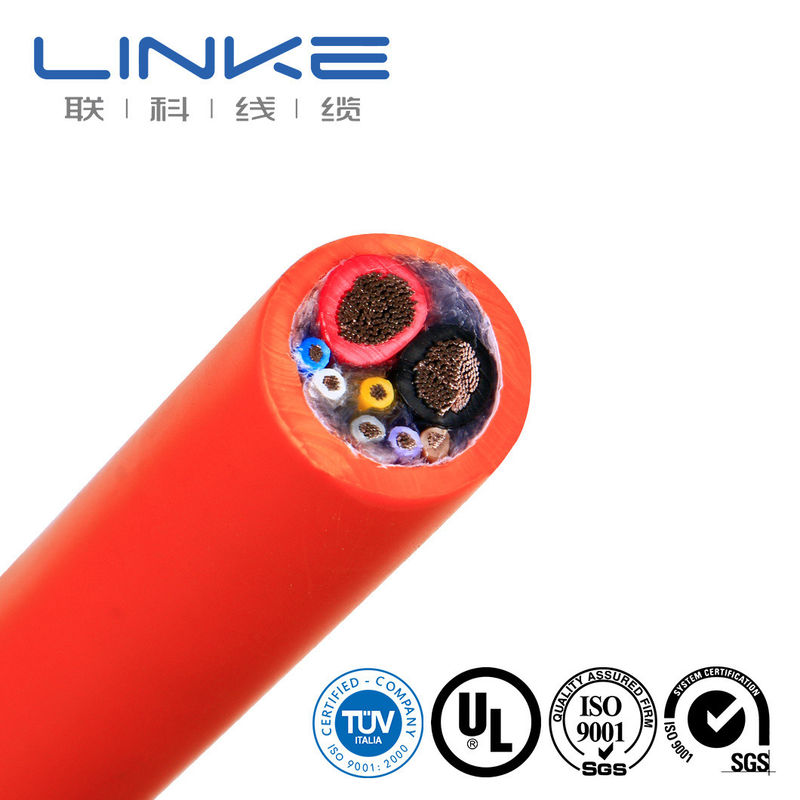 Cable de robot de señal de larga distancia con conductor de alambre trenzado y cubierta personalizable para comunicación confiable