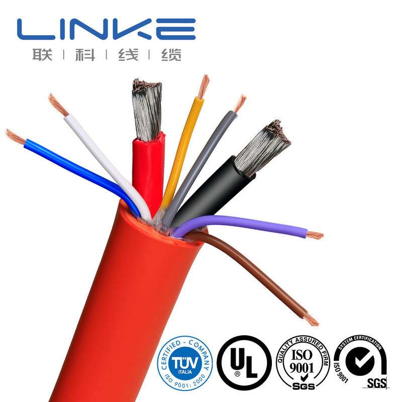 Cable de robot de señal de larga distancia con conductor de alambre trenzado y cubierta personalizable para comunicación confiable