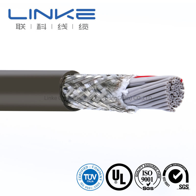 Cable plano blindado UL2651 con aislamiento de TPU y conductor de cobre para aplicaciones ignífugas