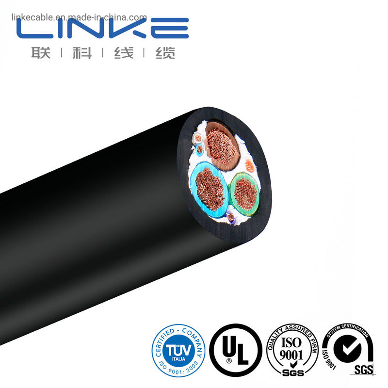 Cable de carga para vehículos eléctricos de cobre de 600 V y 16 A, cable de CA para carga rápida