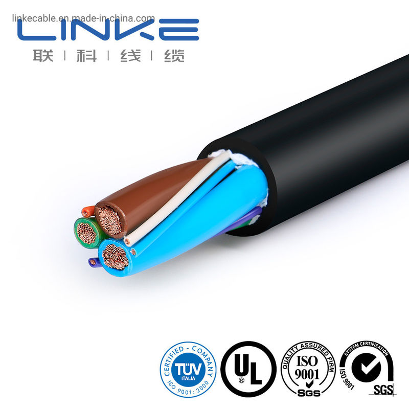 Cable de carga para vehículos eléctricos de cobre de 600 V y 16 A, cable de CA para carga rápida