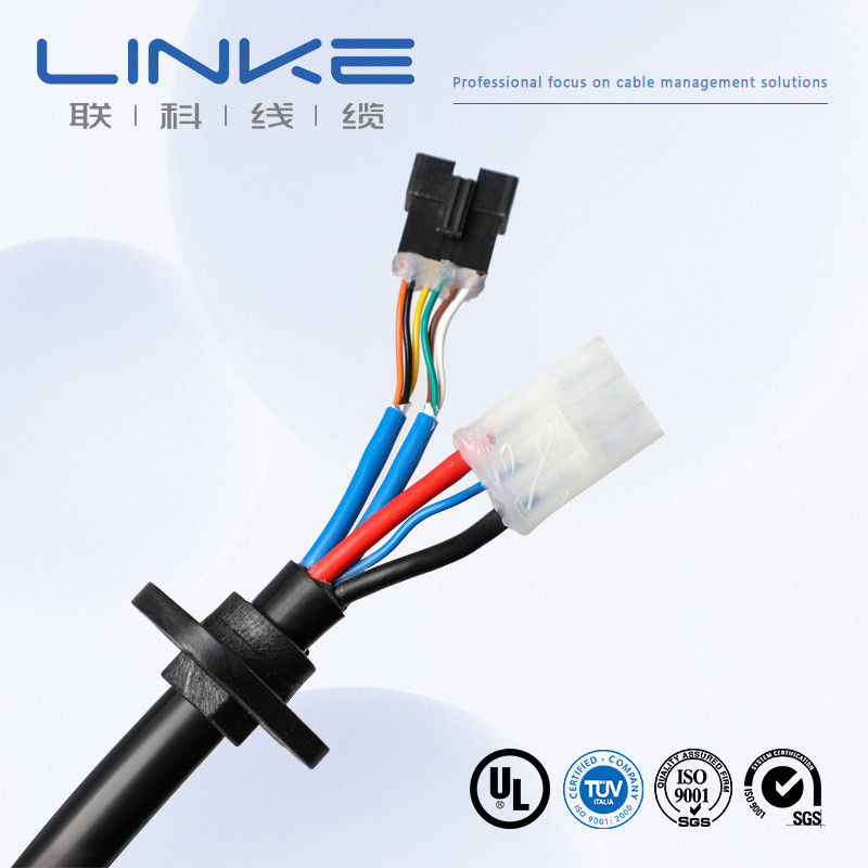 Tipo de interfaz SATA/SATA Arnés de cable de control para el coche sin conductor de chaqueta de silicona