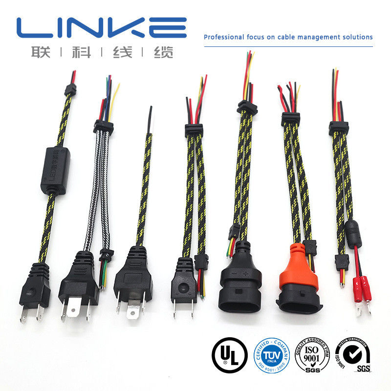 Conjuntos de cables y arneses de cables industriales ODM de PVC flexible con conductor de cobre para soluciones de cables personalizadas