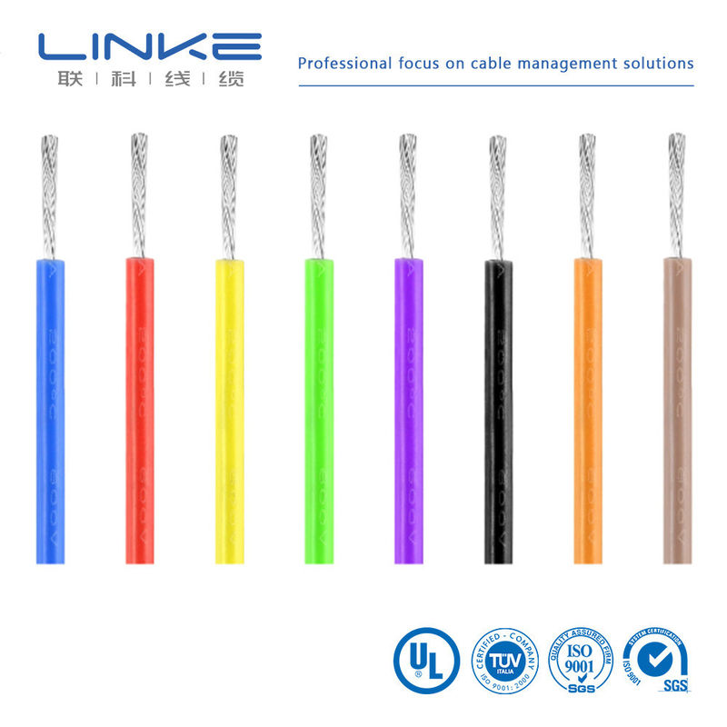 Cable eléctrico para conexión eléctrica y alambre de cobre Línea de señal eléctrica Línea de control eléctrico Cable de extensión eléctrica Conexión interna de aparatos eléctricos