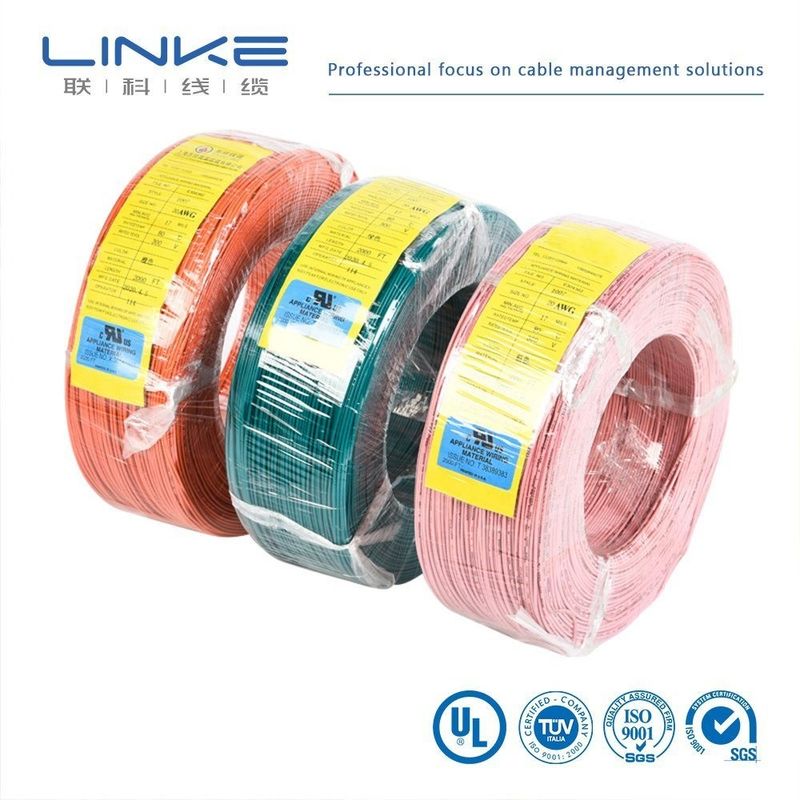Cable eléctrico para conexión eléctrica y alambre de cobre Línea de señal eléctrica Línea de control eléctrico Cable de extensión eléctrica Conexión interna de aparatos eléctricos