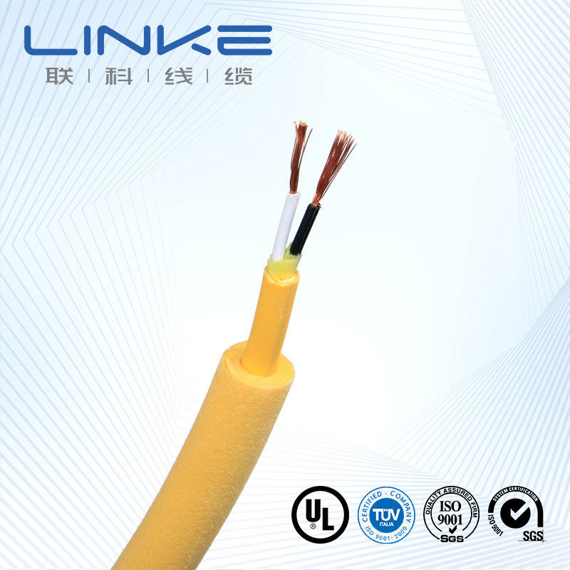 Material aislante de silicona OEM Robot submarino cable flotante con cubierta interna de TPU línea flotante