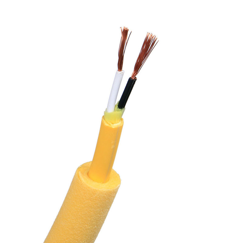 Material aislante de silicona OEM Robot submarino cable flotante con cubierta interna de TPU línea flotante