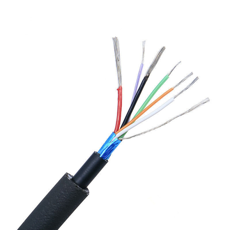 Línea de flotabilidad, línea de control de flotabilidad, cable ROV, cable de detección submarino Línea de personalización de cable de cámara submarina