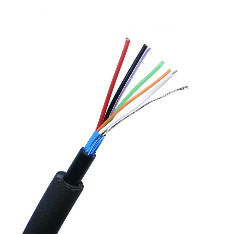 Línea de flotabilidad, línea de control de flotabilidad, cable ROV, cable de detección submarino Línea de personalización de cable de cámara submarina