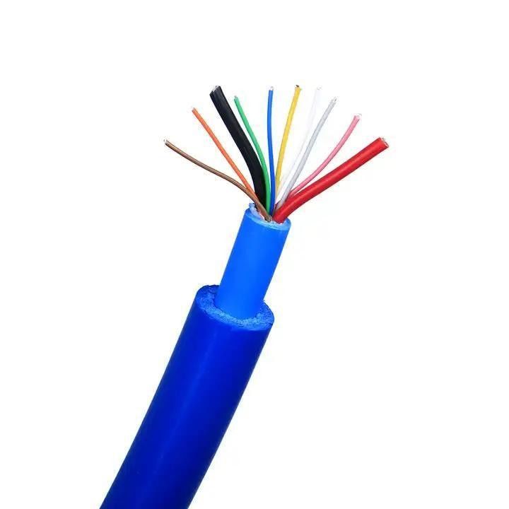 Cable flotante con núcleo de alambre estañado, cubierta de TPE y voltaje nominal de 300V para aplicaciones submarinas