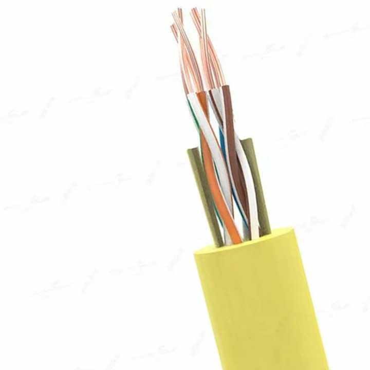 Cable de núcleo de cobre flotante de ROV submarino ligero con material de cubierta de espuma PUR