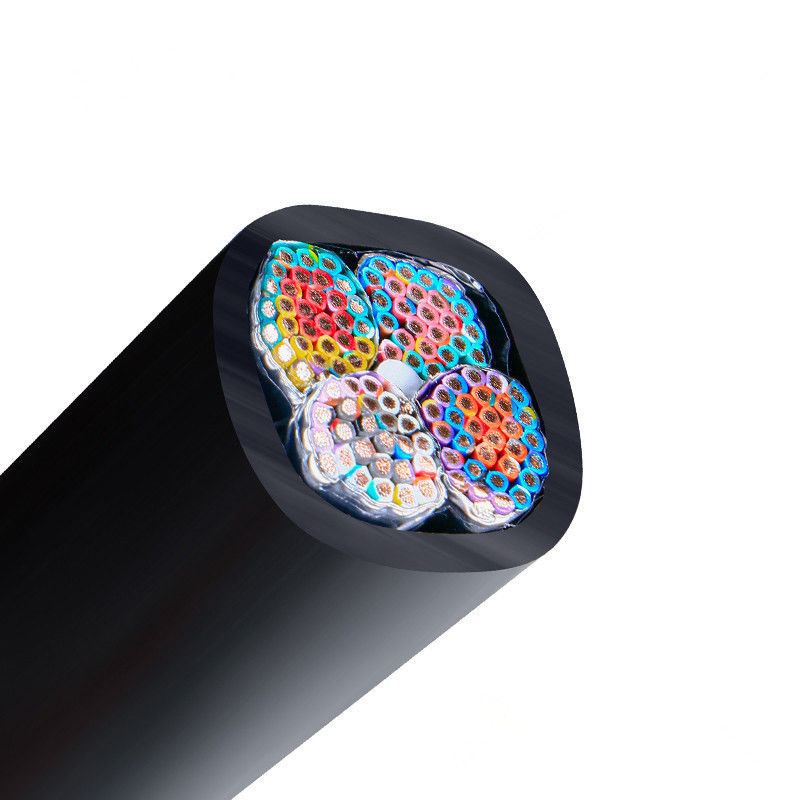 XLPE chaqueta 3 núcleo 4 núcleo de cable automotriz conductor de cobre de voltaje medio