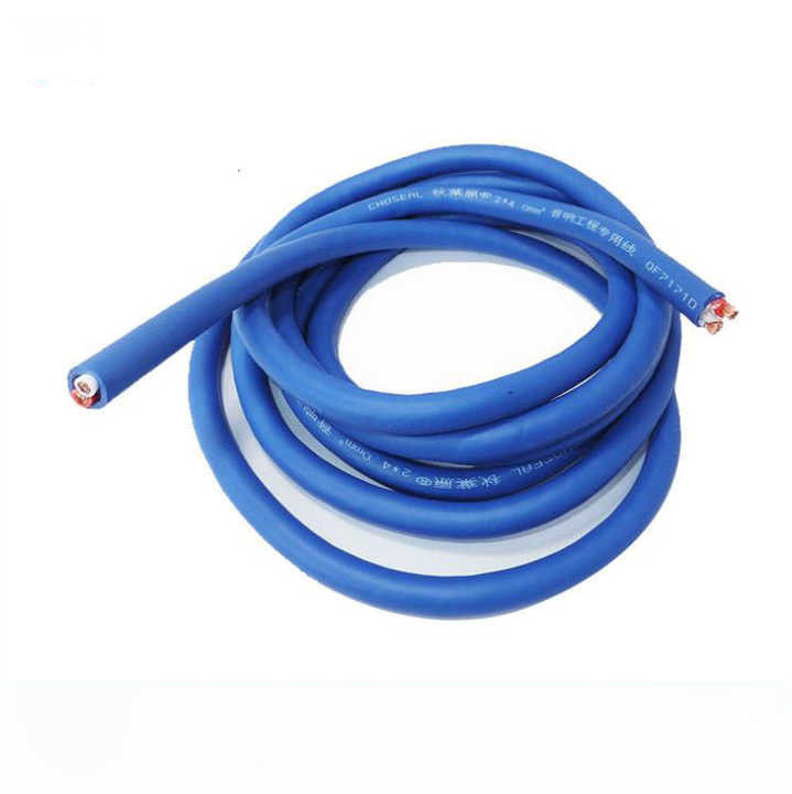 Cables de alta calidad para vehículos eléctricos HV de PVC con calificación de incendio para automóviles de audio, cables de alimentación para altavoces