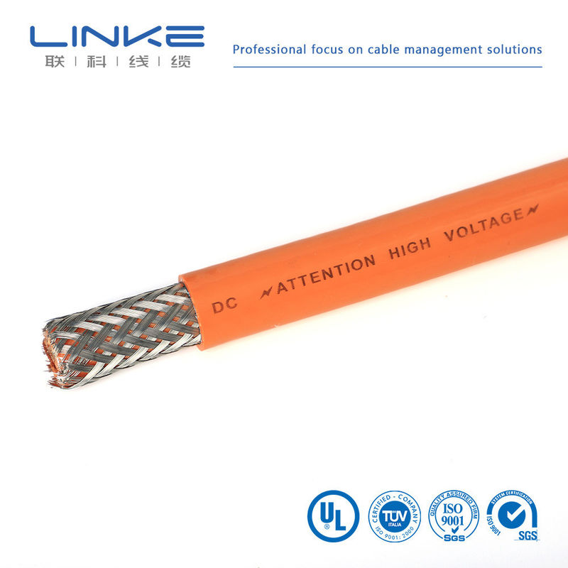 Línea de almacenamiento de energía de alto voltaje Cables aislados XLPE con material de cubierta de PVC Cables de cargador de vehículos eléctricos