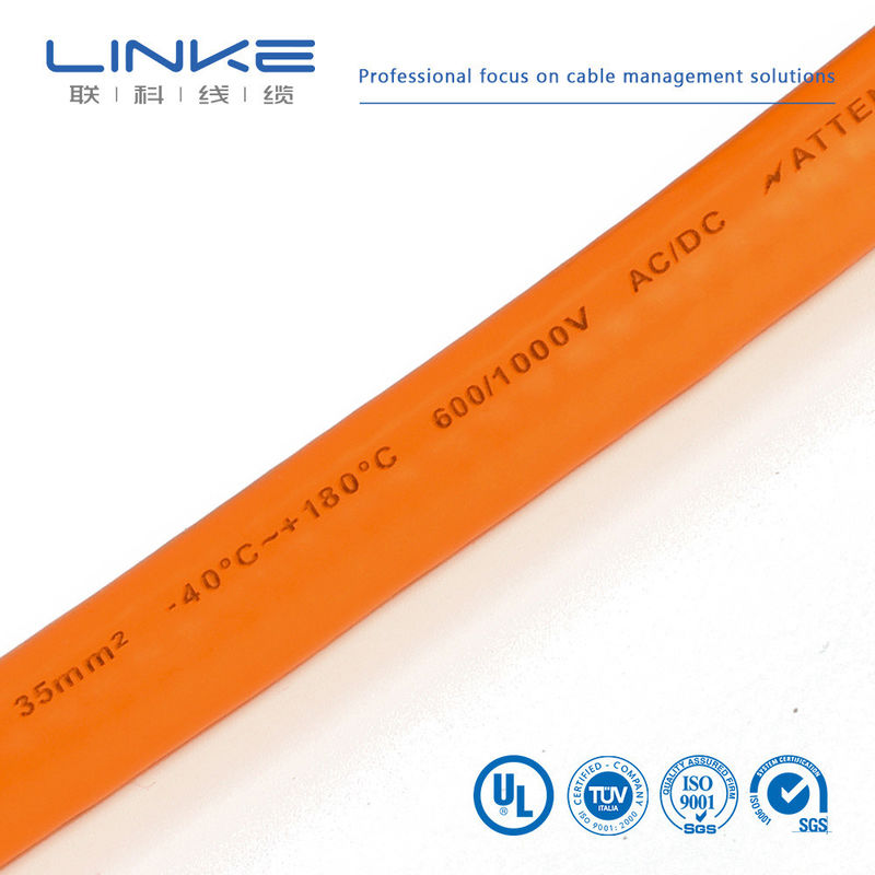 Línea de almacenamiento de energía de alto voltaje Cables aislados XLPE con material de cubierta de PVC Cables de cargador de vehículos eléctricos
