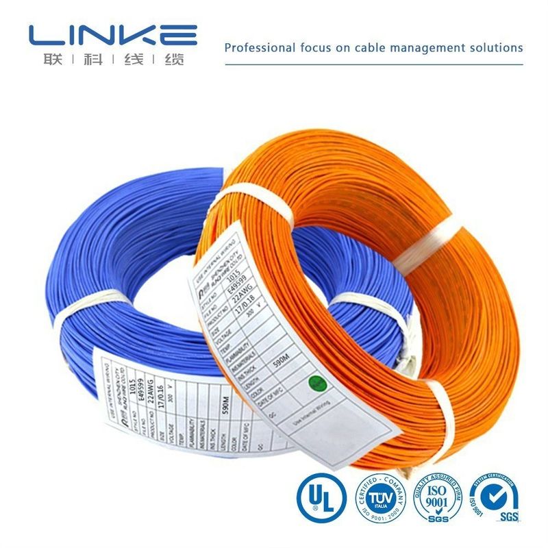 600V UL1015 PVC Insulated Copper Stranded Single Core Cable for Insulation Material