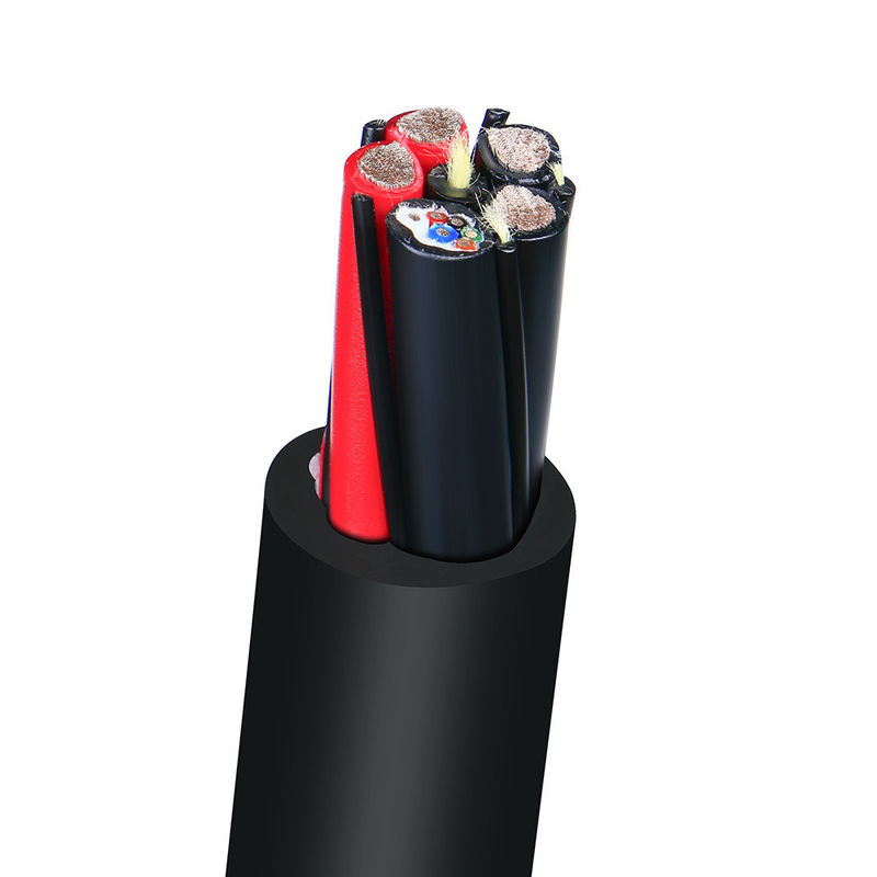 Cable Subacuático Blindado con Aislamiento de Aditivo Impermeabilizante y Conductor de Cobre Desnudo para Bombas Sumergibles y Aplicaciones de Control Industrial