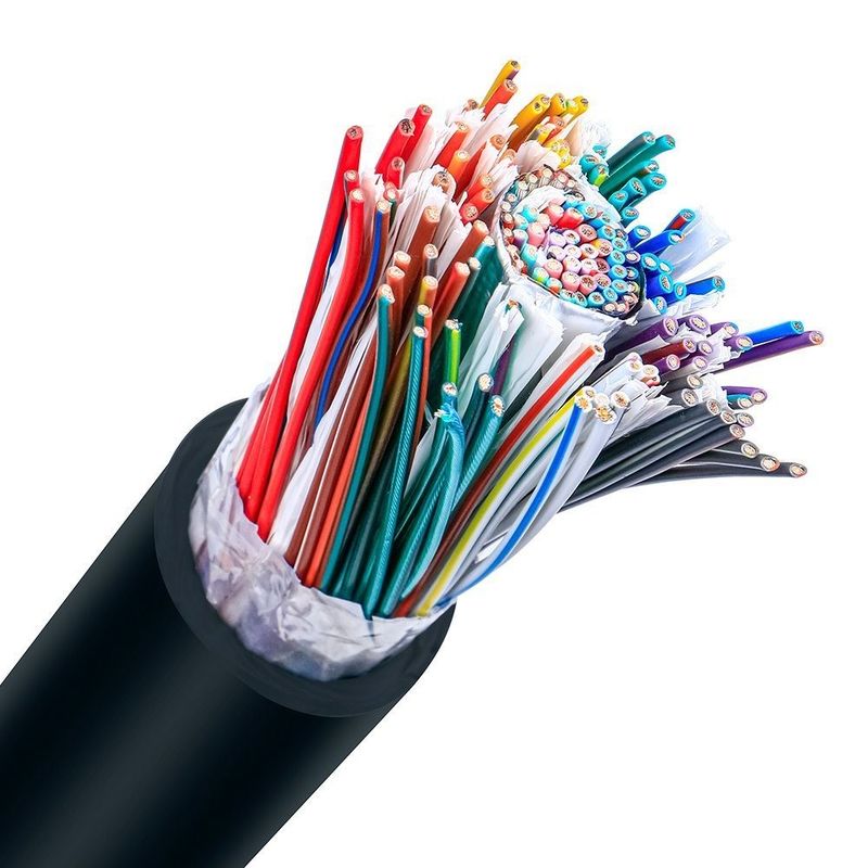 Cable de control industrial certificado UL de alta temperatura, clasificado para 600V, con alambre de cobre termo para aplicaciones industriales