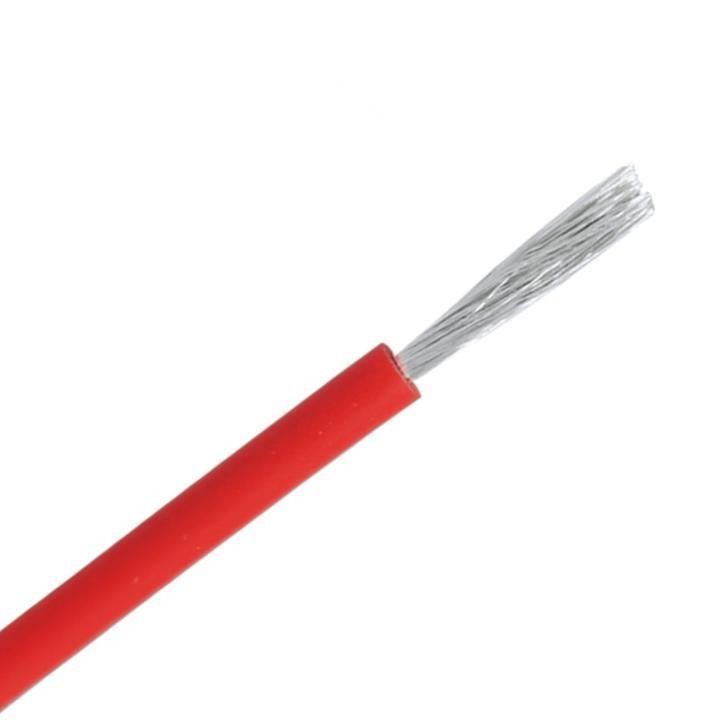 26 AWG Cable eléctrico de goma de silicona ultra flexible con alambre de cobre enlatado