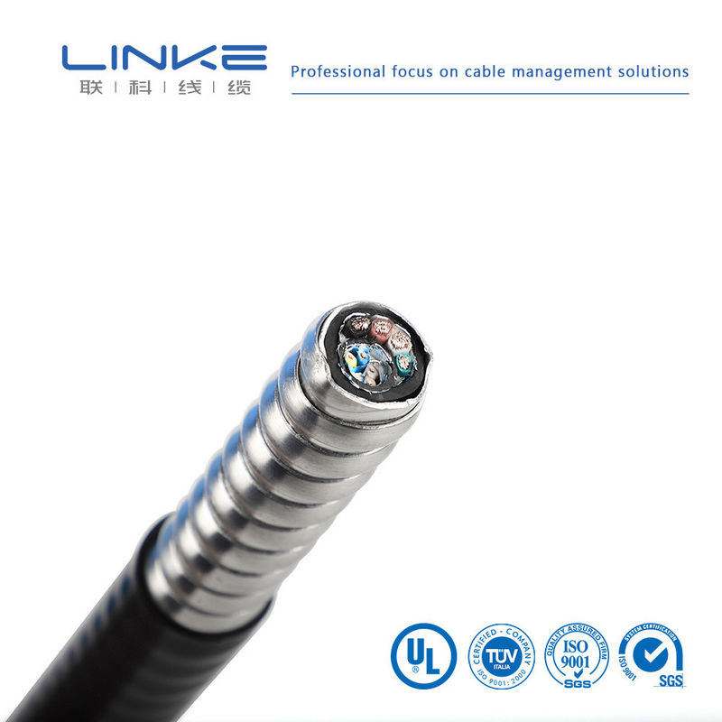 Cable de control blindado multiconductor de XLPE/PVC/AIA/PVC Cable blindado de 600 V con XLPE aislado de bajo voltaje