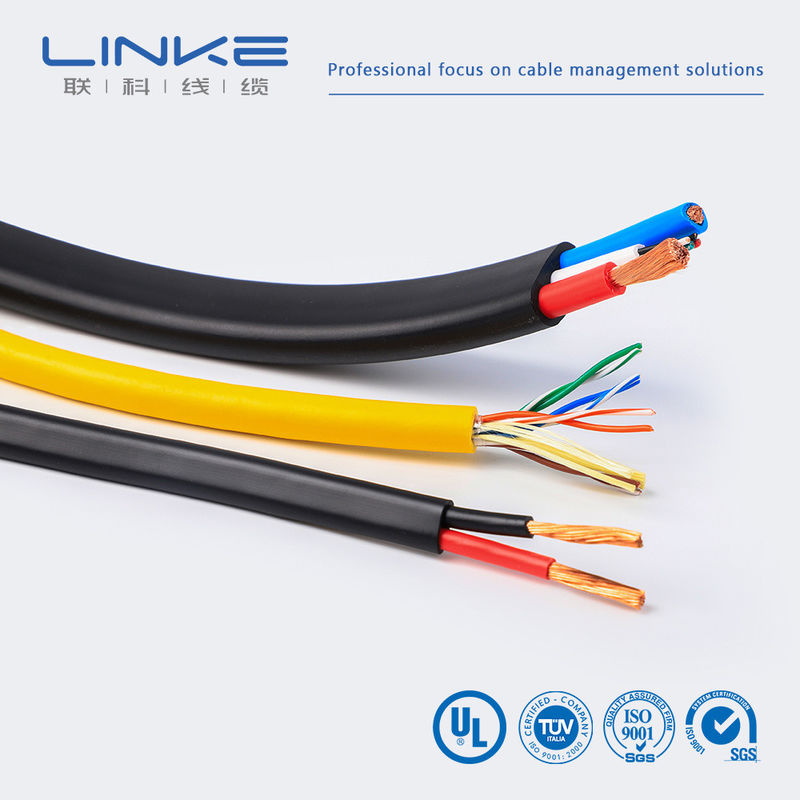 Cables de control industrial aislados de cable de cobre blando de PVC 60227 IEC 52 53rvv Cables de control de varios núcleos