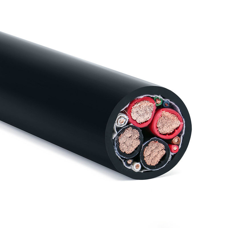 UL 600V 16AMP 3*14AWG+1*18AWG AC EV cable de carga EV con conductor de cobre libre de oxígeno