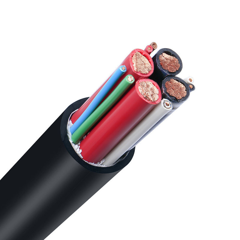 UL 600V 16AMP 3*14AWG+1*18AWG AC EV cable de carga EV con conductor de cobre libre de oxígeno