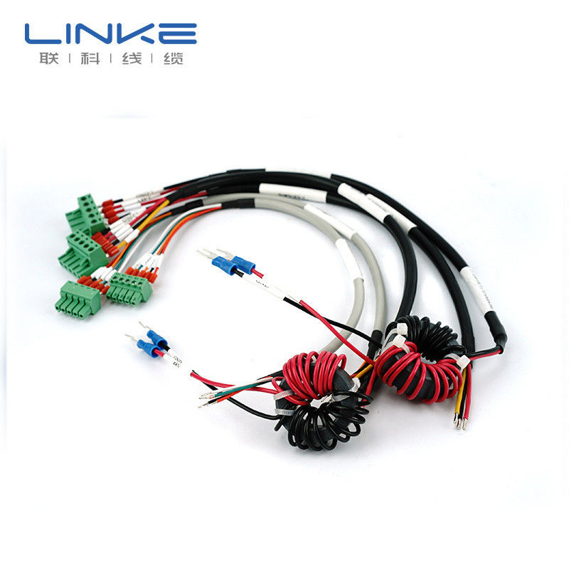 Cable de ECG y ECG de cobre enlatado de múltiples cables para monitoreo de señales médicas de alta tensión