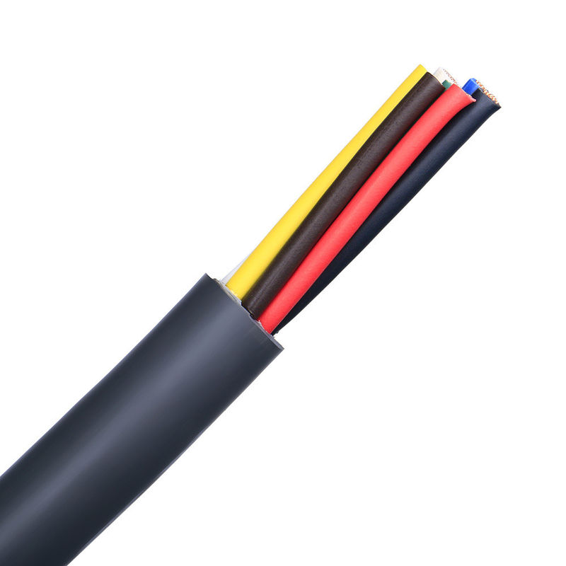 Flat Wire UL2576 PVC Insulated Coaxial Flexible Power Cable for Low Voltage Customers
