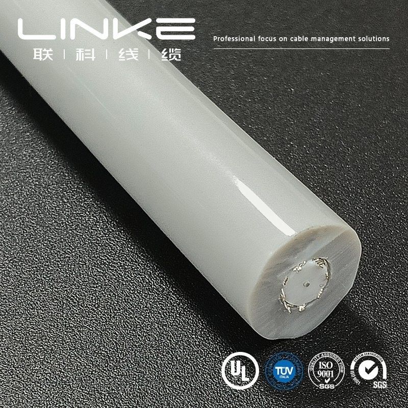 Cable médico de cobre revestido de plata 5000V con cable de fibra de vidrio núcleo aislado alambre médico de alta flexibilidad