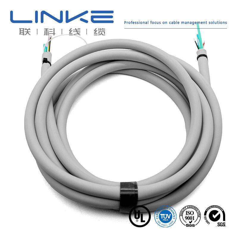 Arnés de cableado médico GPS automotriz con núcleo de cobre y el cable de conector médico de chaqueta de silicona