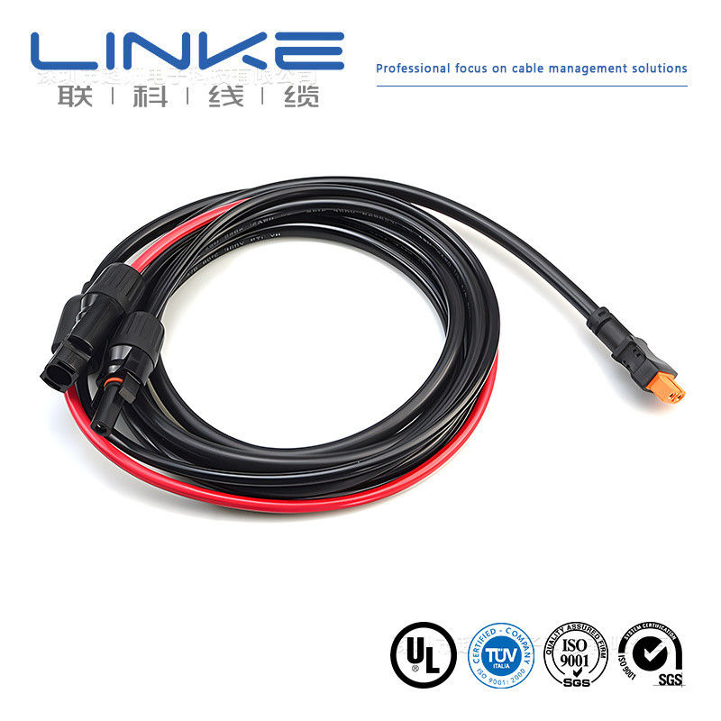 XLPE Conector solar de cubierta Cable fotovoltaico de CC para baterías de almacenamiento de energía