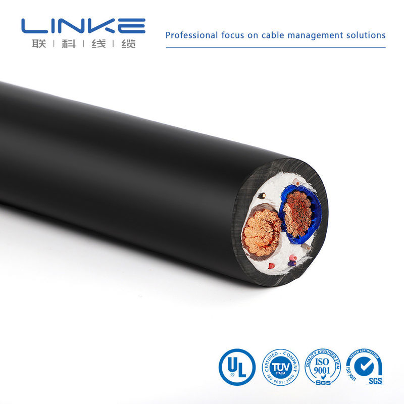 Cable de alimentación de alto voltaje con conductor de cobre y aislamiento de PVC para aplicaciones de vehículos eléctricos solares de 300-600 V