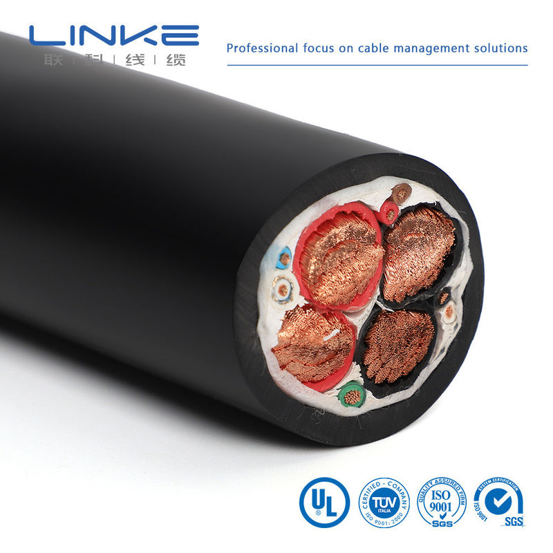 Cable de alimentación para almacenamiento de energía con conductor de cobre y aislamiento de PVC para línea eléctrica de batería de VE, longitud personalizable