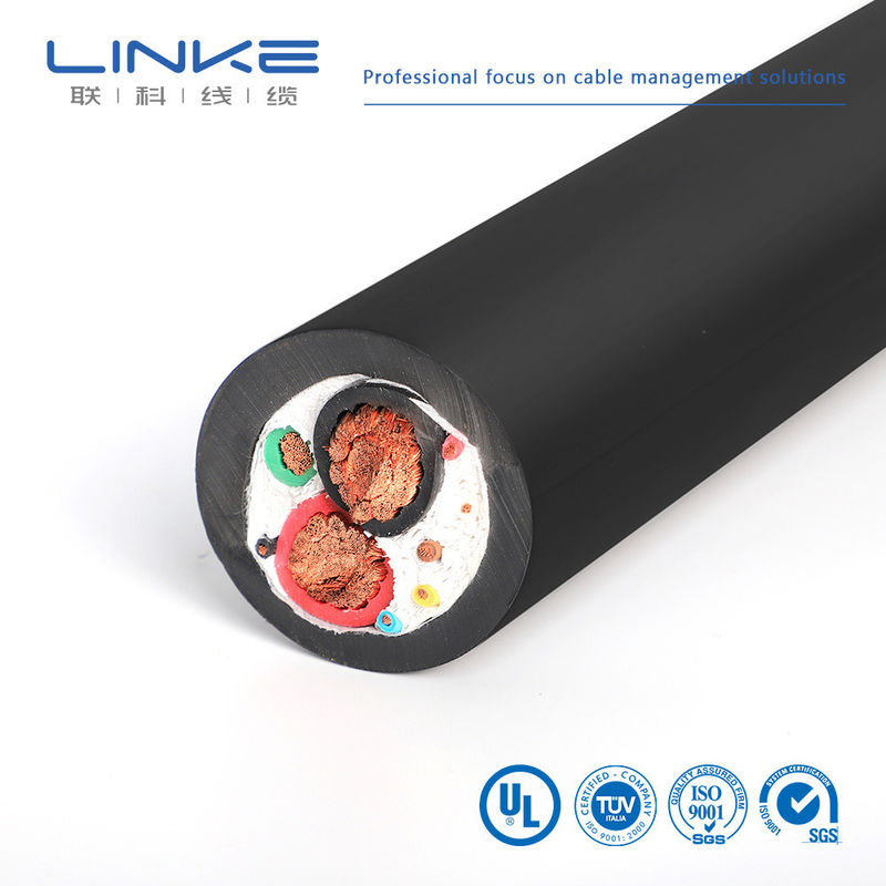 Cable de alimentación para almacenamiento de energía con conductor de cobre y aislamiento de PVC para línea eléctrica de batería de VE, longitud personalizable