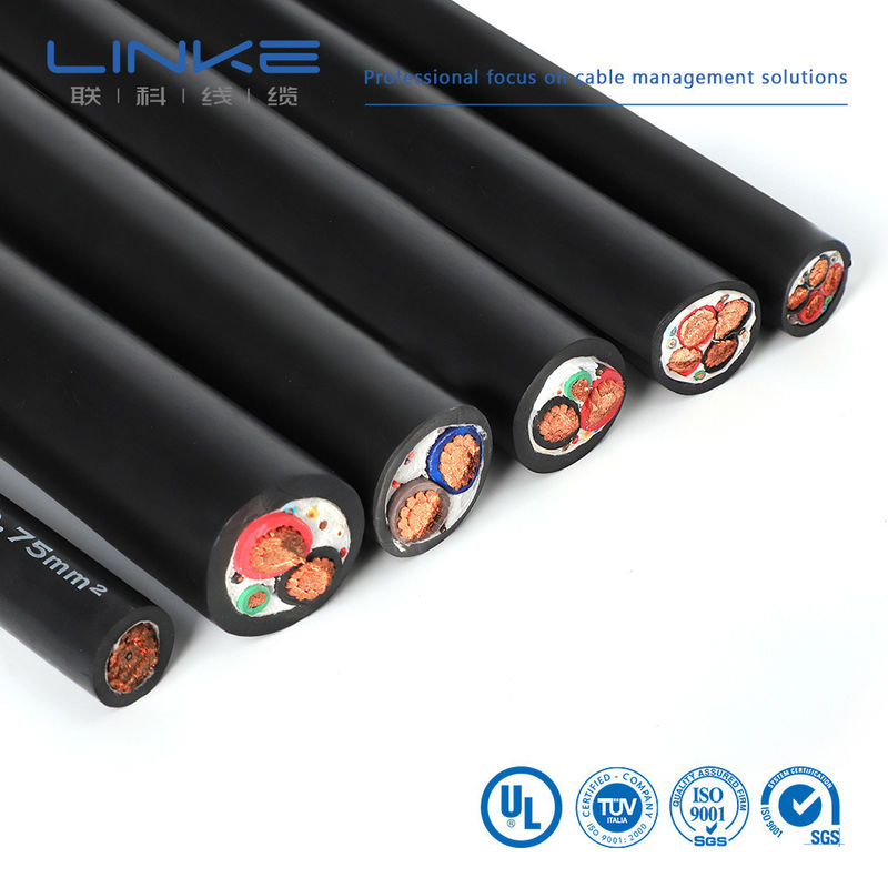 Cable de alimentación para almacenamiento de energía con conductor de cobre y aislamiento de PVC para línea eléctrica de batería de VE, longitud personalizable