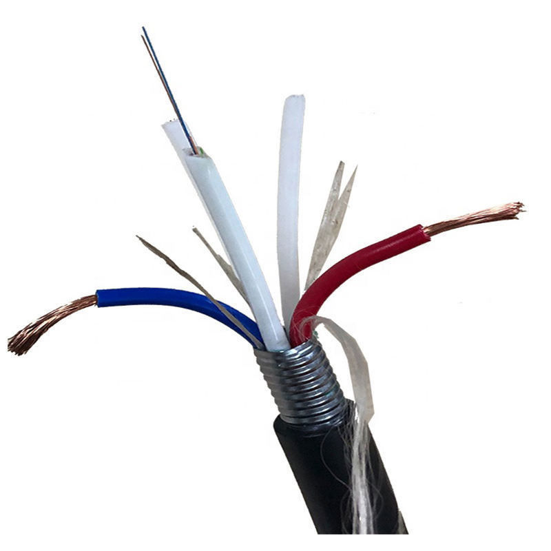 Cables ópticos híbridos de fibra de cobre
