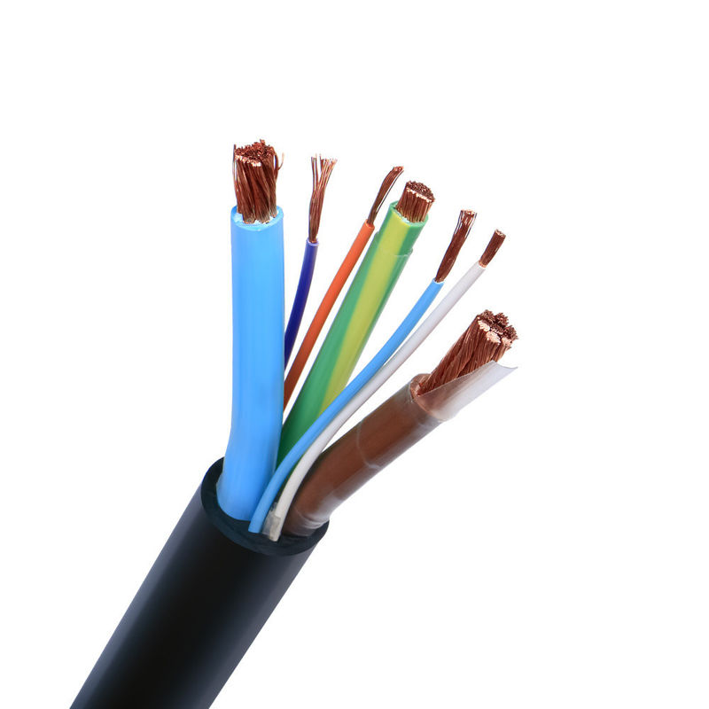 Cables de energía de fibra híbrida autoportante de FRP de 1 a 24 núcleos con cobre conservado para transmisión de alta velocidad