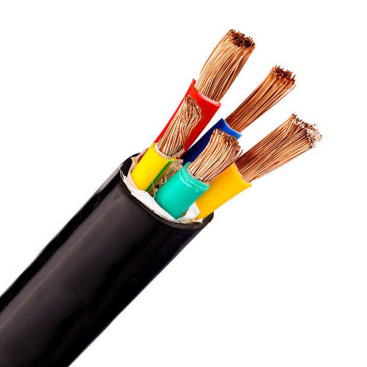 Cable de control de PVC resistente al calor de 300/500V térmico 105 °C-600 para uso industrial y de construcción