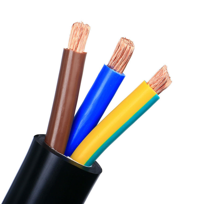 Material de cubierta de PVC Cable de bus Rvv para el sistema de alarma contra robo Cable de cableado eléctrico