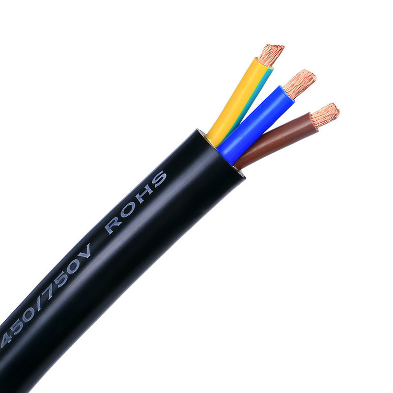 Material de cubierta de PVC Cable de bus Rvv para el sistema de alarma contra robo Cable de cableado eléctrico