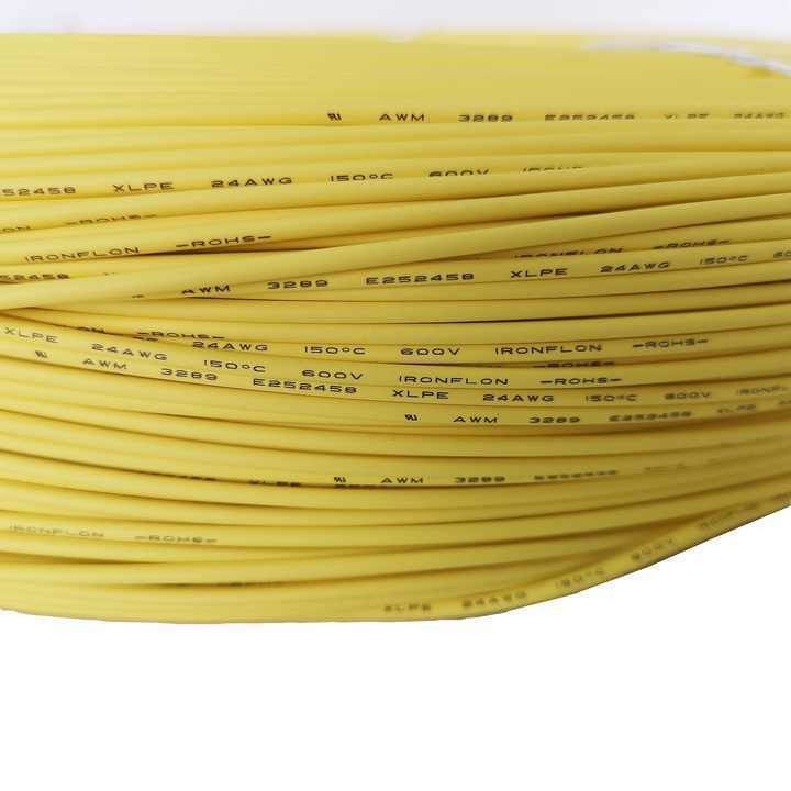 Cable de alimentación automotriz resistente al calor de cobre estañado 24AWG para arnés de batería EV