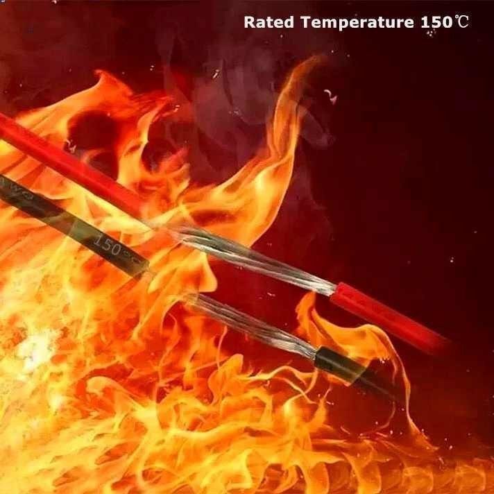 Cable de alimentación automotriz resistente al calor de cobre estañado 24AWG para arnés de batería EV